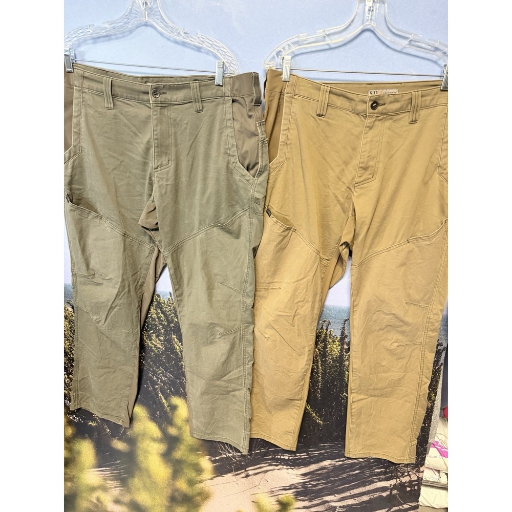 Lot Of 2 5.11 Tactical Apex Pant Men 38x32 Flex-Tac Cargo Stretch